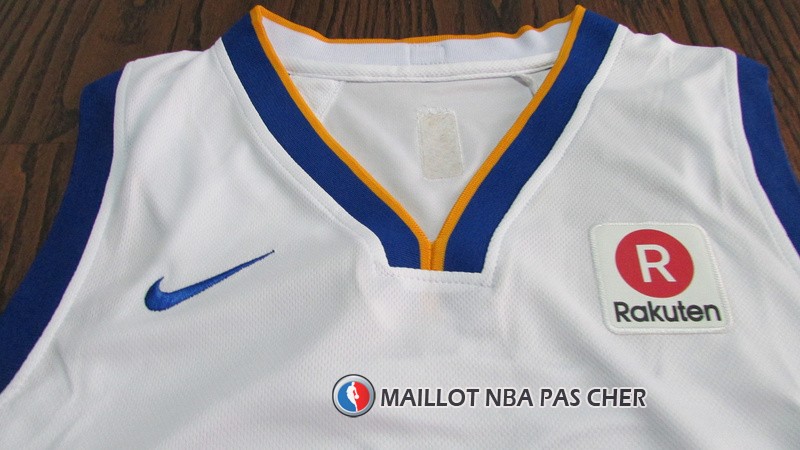 Maillot Enfant Golden State Warriors Curry 2017-18 30 Blanc